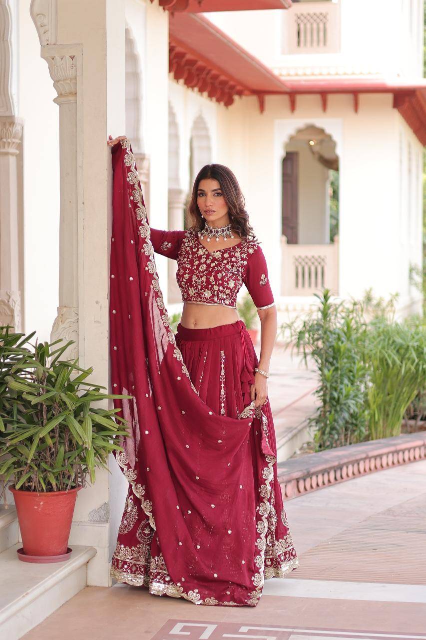 KA 5052 Vichitra Lehenga choli wholesale market in Pune